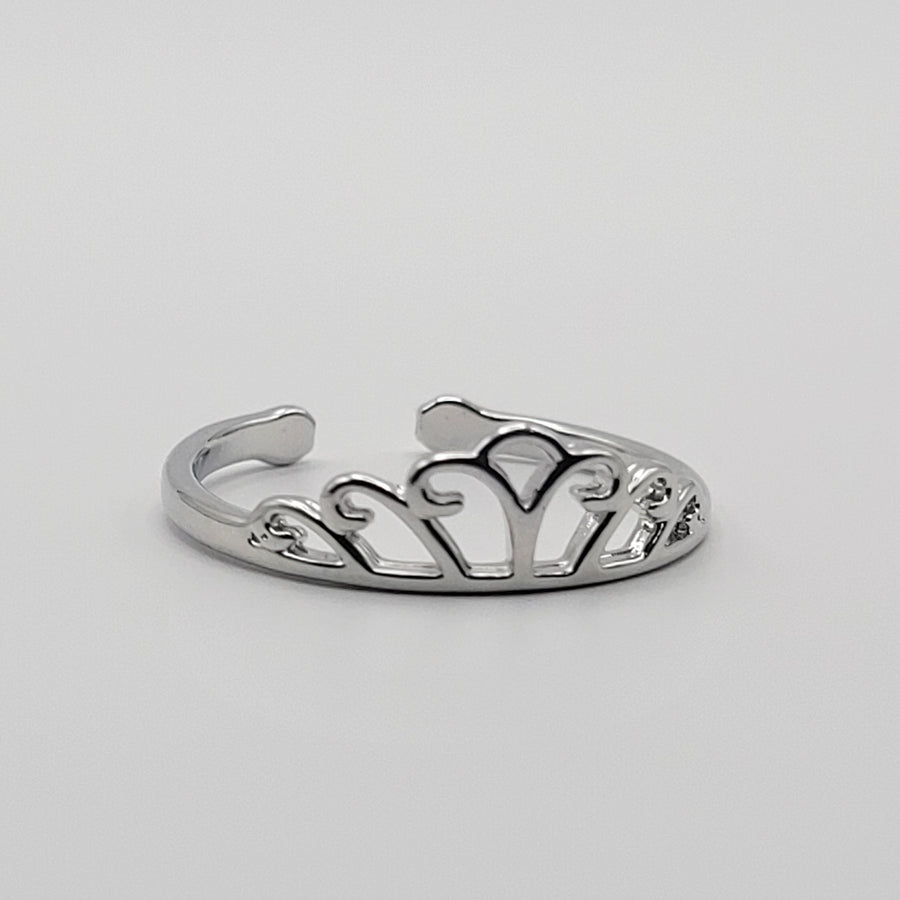 Adjustable Crown Ring